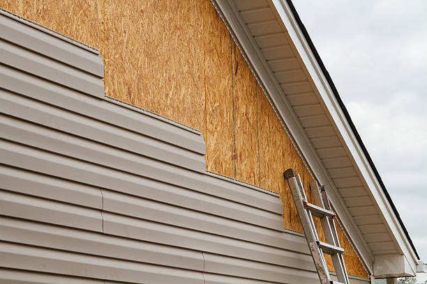Professional Siding Repair technician working in Adamstown, PA